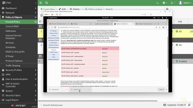 Antivirus Profiles Without Deep SSL Inspection - Fortinet NSE 4 - FortiOS 7.x _ CBT Nuggets