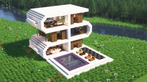 Этот дом тебя УДИВИТ! Современное строительство в Minecraft