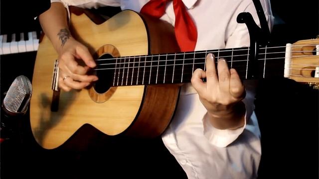 Музыка из х / ф "Гостья из будущего" (Полёт на флипе)  На гитаре (Demo)