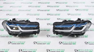 Фары передние BMW 5 G30 G31 рест с логотипом