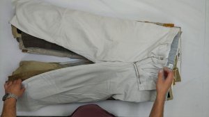 37852 Штаны, брюки мужские (хлопок), 4пак, 8E5 1/2, секонд (extra) оптом