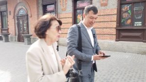 Променад с дочерью Наволочкина