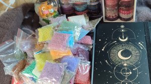 распаковка товаров для бисера и смешбука с WB и озона (видео снято 31 мая)