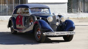 Mercedes-Benz 770 Cabriolet D 1937 года на выставке "Моторы Войны"