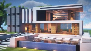 Нереально КРАСИВЫЙ СОВРЕМЕННЫЙ ДОМ в Minecraft – Туториал