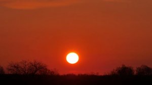 Таймлапс заката. Sunset timelapse.
