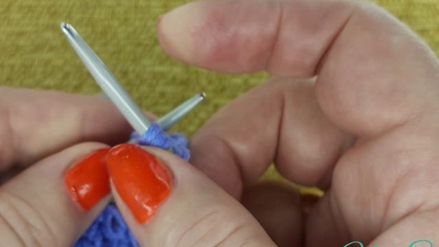 вяжуивяжу Ажурный узор спицами для модниц.