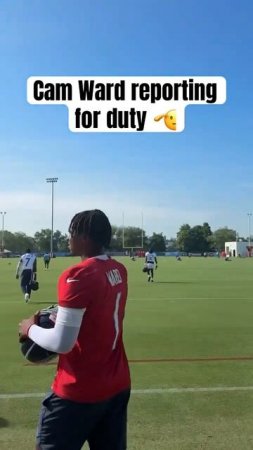 Cam’s first training camp  (via @Titans )