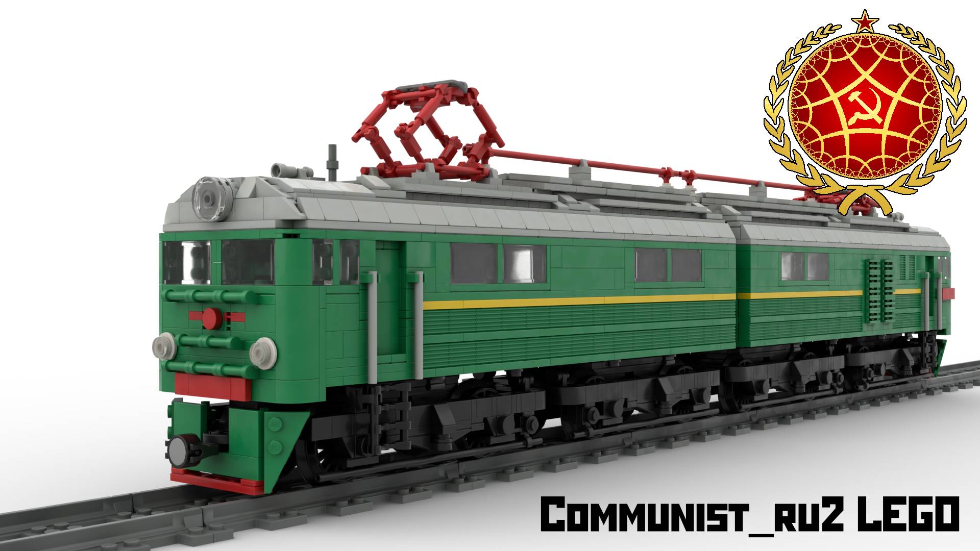 Электровоз ВЛ8 из ЛЕГО (инструкция по сборке) смотреть онлайн