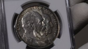 5 марок 1906 Баден NGC MS64