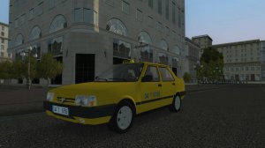 City Car Driving Работаем в такси