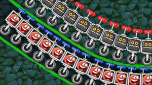 99999 КРАСНЫХ ШАРИКОВ в BAD PIGGIES! 😱 Машинка Красного Шара из Red Ball 4 #RedBall4 #КрасныйШар