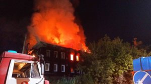 Два человека погибло в пожаре, который случился этой ночью в Уфе