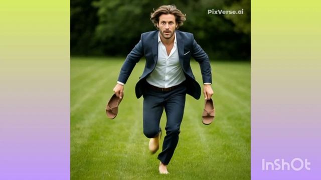 Бегу, роняя тапки!