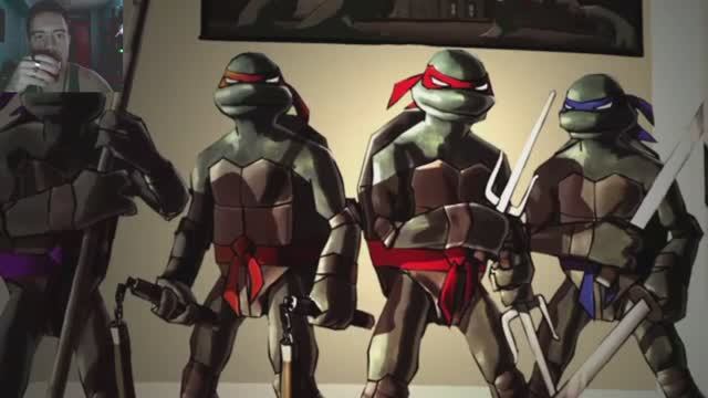 Пьяное прохождение Черепашек-ниндзя 2007 (TNMT). Глава 7 :  Опасная Игра