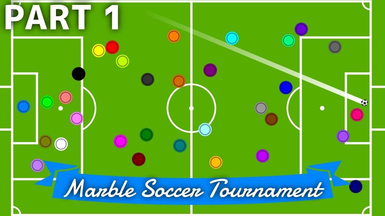 213. Шарики: Футбольный турнир. Ч.1 | Marble: Soccer Tournament. P.1 | Кто победит?