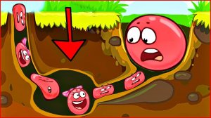 Злые Шары в Подземелье и КРАСНЫЙ ШАРИК! Новая Весёлая Игра 🎮