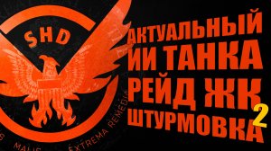 Актуальная сборка ИО Танка рейд ЖК второй вариант на урон штурмовой The Division 2