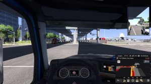 В пути с грузом игра American Truck Simulator