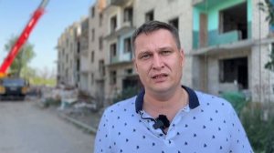 Югра начала демонтаж двух подъездов дома в Авдеевке