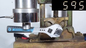HYDRAULIC PRESS VS TOOL, WRENCHES
