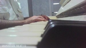 Пианино:  "Белоснежная вишня" (музыка Михаила Чумакова, обработка автора канала) - фрагмент