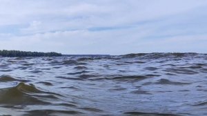 Побережье Ладожского озера у Осиновецкого маяка