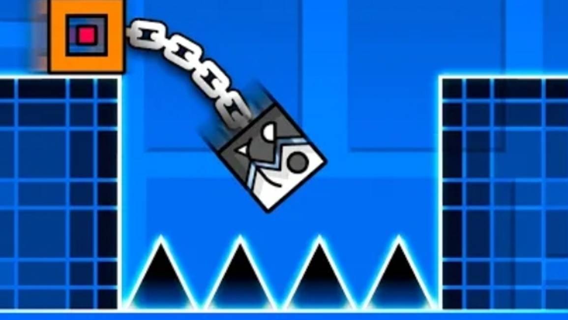 Играем со СМЕРТЕЛЬНОЙ СВЯЗЬЮ в Geometry Dash [get-save.com] смотреть онлайн