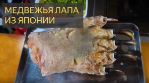 Едим медвежью лапу в Японии!! Самое вкусное мясо в Токио!!