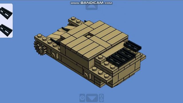 Танк M2 light из ЛЕГО (инструкция по сборке) смотреть онлайн