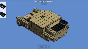 Танк M2 light из ЛЕГО (инструкция по сборке)