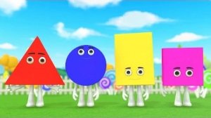 Мультики с СЕЛЬСКОХОЗЯЙСТВЕННЫМИ ЖИВОТНЫМИ | Учим названия фигур для детей, ясельного