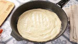 Быстрая пицца на сковороде