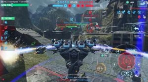 Жесткий бегемот взял центр и они не могли его выбить оттуда  в лиге чемпионов 2025 War Robots