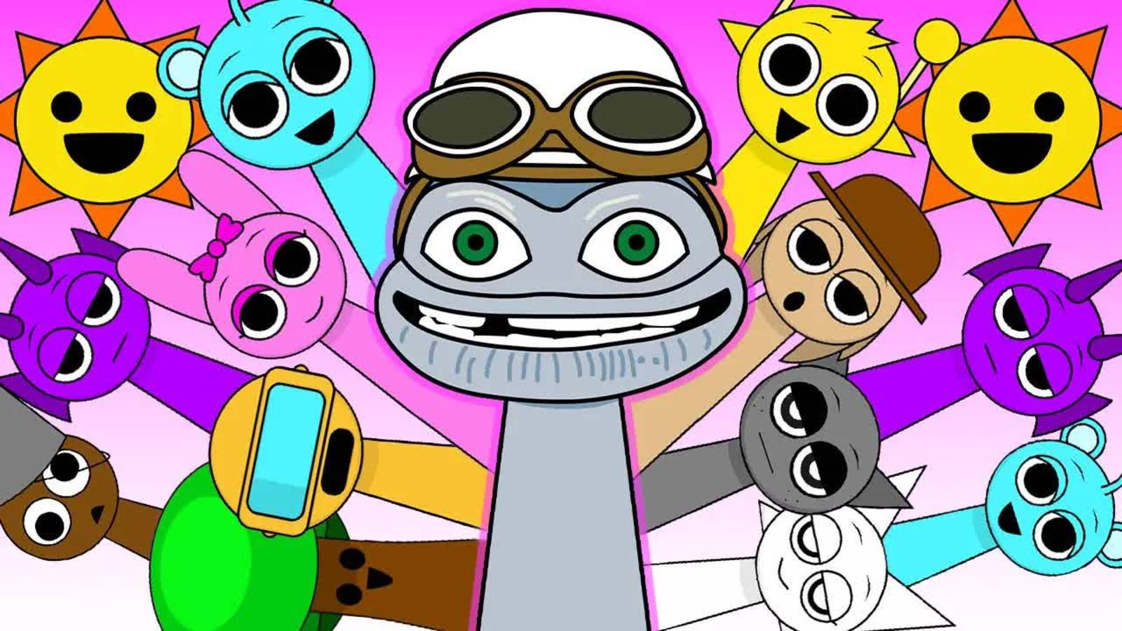 МЕГА КОМПИЛЯЦИЯ КРЕЙЗИ ФРОГ СПРАНКОВ | Sprunki Crazy Frog Song (Cover) смотреть онлайн