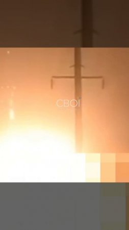 Кадры одного из прилётов в Кривом Роге.