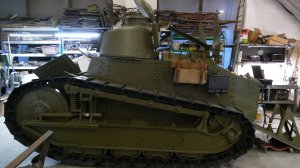 Приёмка французского танка Renault FT, апрель 2024