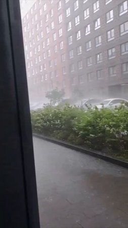 🌪️Ураганный ветер с сильным дождем накрыл Кунцево🌪️