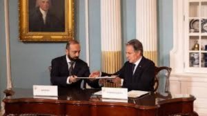 О подписании секретного меморандума между Арменией и США