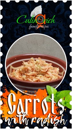 Carrots with radish * - right recipe from «Culinarich»