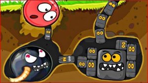 Кто поселился в тоннеле? 🔴 Красный Шарик — новая весёлая игра! Мультик!