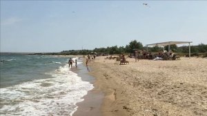 Керчь. Прогулка  вдоль берега Казантипского залива  у с. Новоотрадное 23.07.25