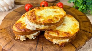 Как приготовить обалденно вкусные горячие бутерброды, я в восторге от них! Два потрясающих рецепта!