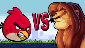 ANGRY BIRDS VS THE LION KING