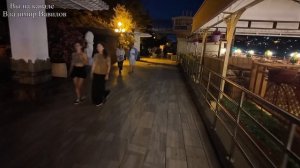 Ужин в кафе Дель Маре.  День 10-й, часть 20-я. 19.06.2024.