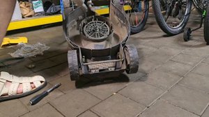 Замена ремня на газонокосилке GE 1100. Часть 2. Установка ремня.