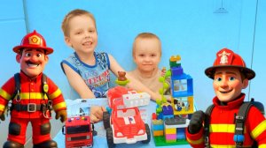 ПОЖАРНЫЕ МАШИНЫ: МАКСИК ИГРАЕТ В ПОЖАРНЫХ