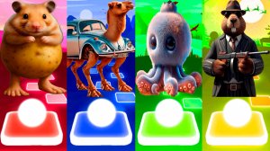 ПИПИ ПОТАТО 🆚 ТРАКУТУЛУТУЛУ ДЕЛАПЕЛАДУСТУЗ 🆚 БЛУБЕРРИ ОКТОПУСИНИ 🆚 БОБРИТО БАНДИТО | Tiles №101