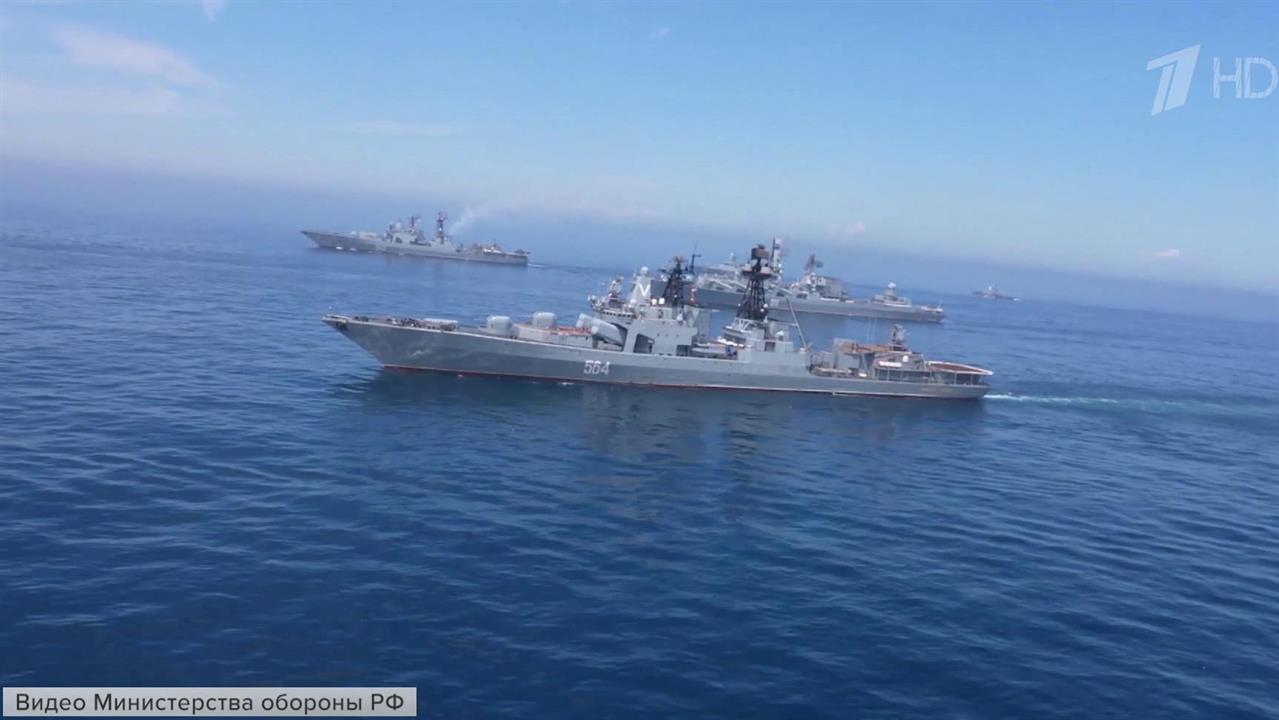 ВМФ РФ начал масштабные учения "Июльский шторм"