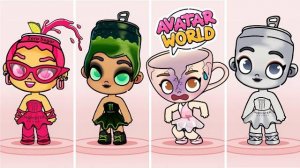 БЕЛАЯ, ЗЕЛЕНАЯ И РОЗОВАЯ БАЛЕРИНЫ ПРОТИВ БАЛЕРИНЫ КАПУЧИНЫ В AVATAR WORLD ОНИ ОПЯТЬ ПРИСТАЮТ К НЕЙ!